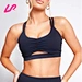Cover up in style with our bra with criss cross straps. Designed for comfort and support, it's a must-have for any workout wardrobe. Shop now and stay ahead of the trend.